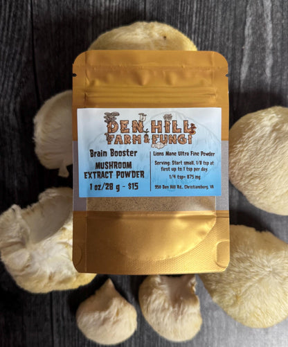 Lion's Mane Mushroom Extract Powder: Appalachian Grown Brain Booster